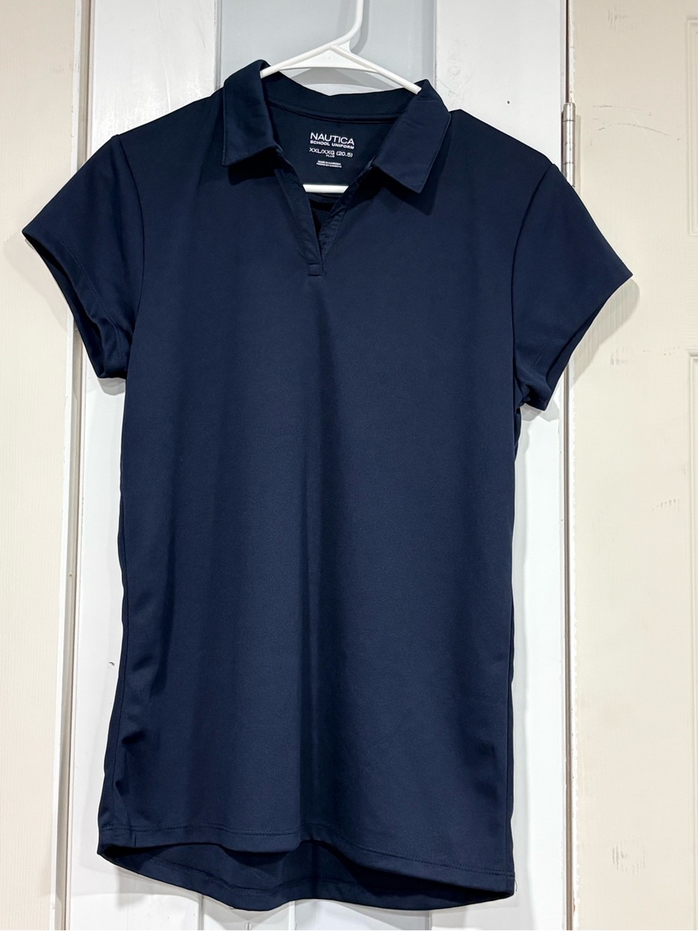 Nautica girls school Navy Short Sleeve Polo Shirt